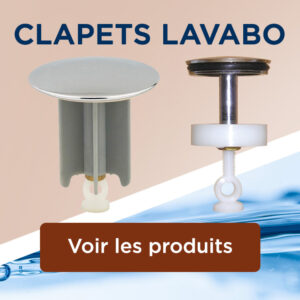 CLAPETS LAVABO