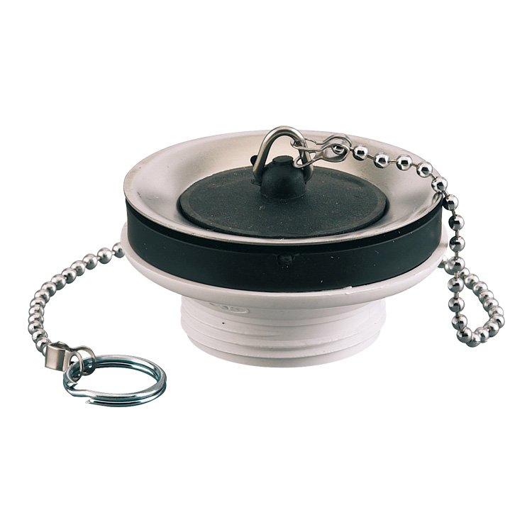 Bonde lavabo à bouchon