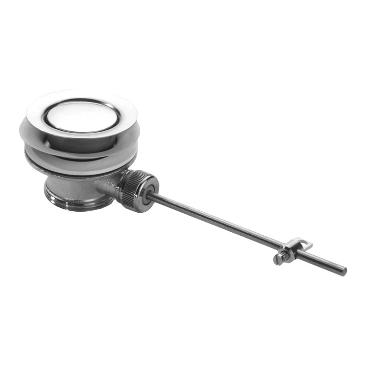 Vidage extérieur laiton court lavabo