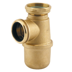 Siphon évier laiton