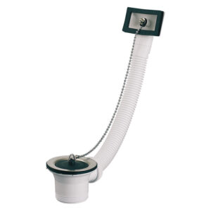 Bonde à bouchon évier Ø 50 avec trop plein