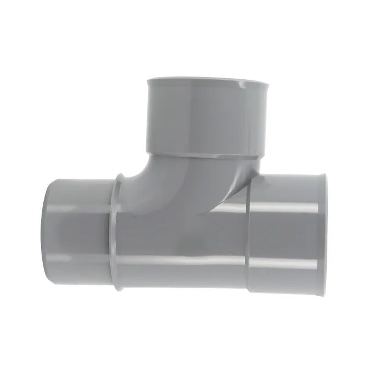 Té PVC pied de biche FFM