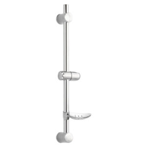 Barre de douche avec porte savon