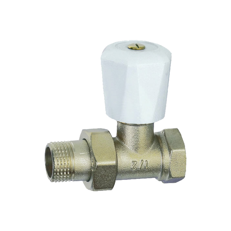 Robinet de radiateur droit 15x21