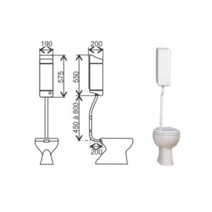 Réservoir Joker pour cuvette