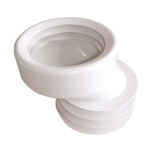 Manchon excentré universel pour WC