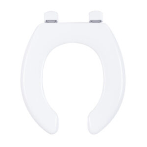 Abattant OLFA simple blanc anti-contact