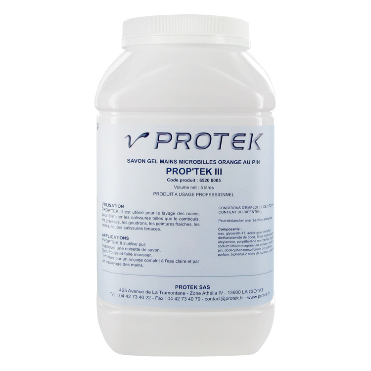 Nettoyant mains PROP’TEK