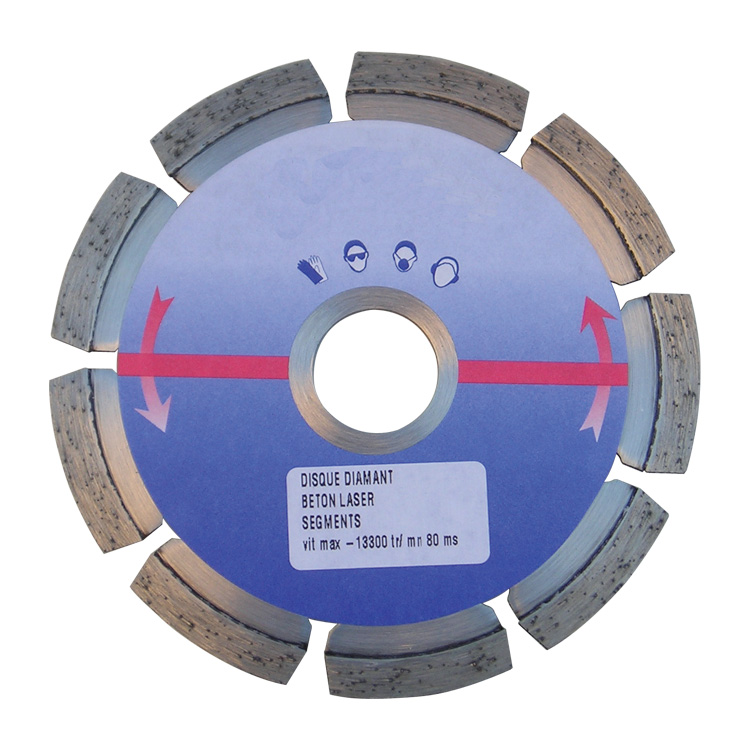 Disque béton laser